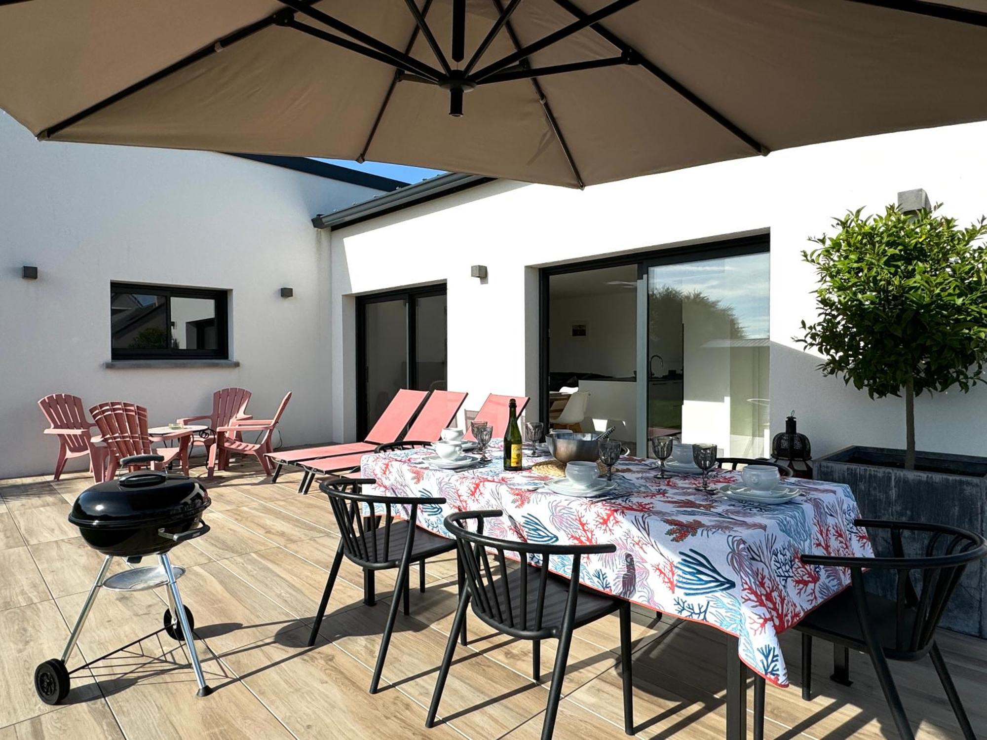Maison neuve 4 étoiles plain-pied proche de la mer Plurien Extérieur photo