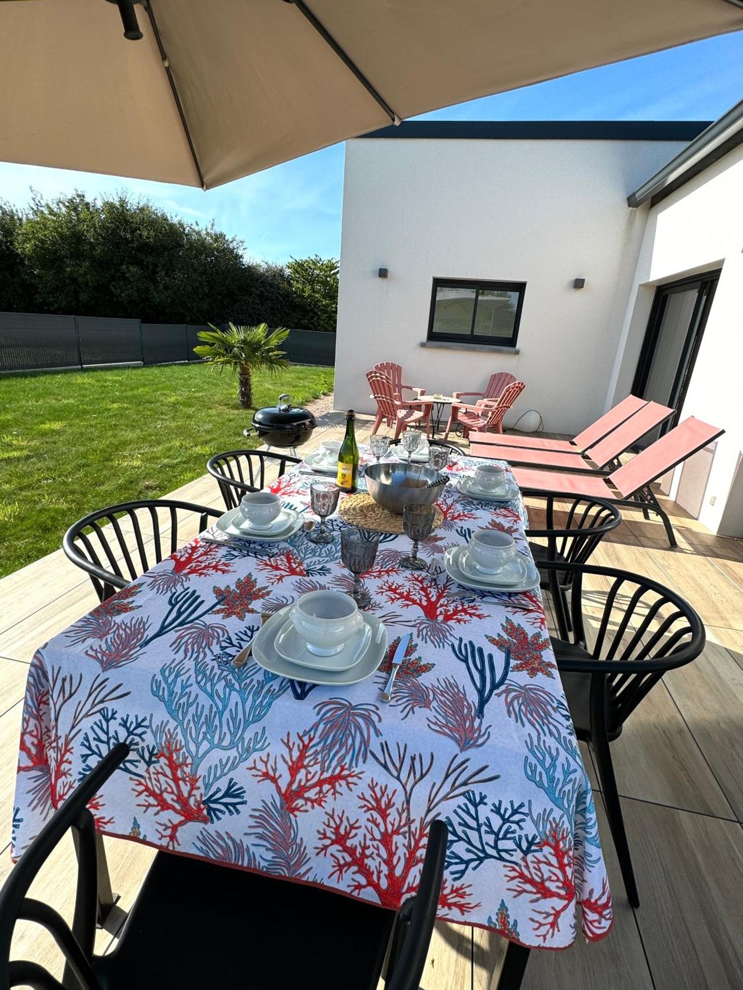 Maison neuve 4 étoiles plain-pied proche de la mer Plurien Extérieur photo