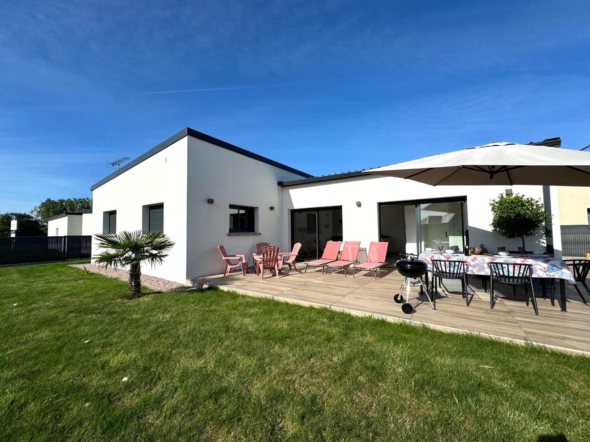 Maison neuve 4 étoiles plain-pied proche de la mer Plurien Extérieur photo