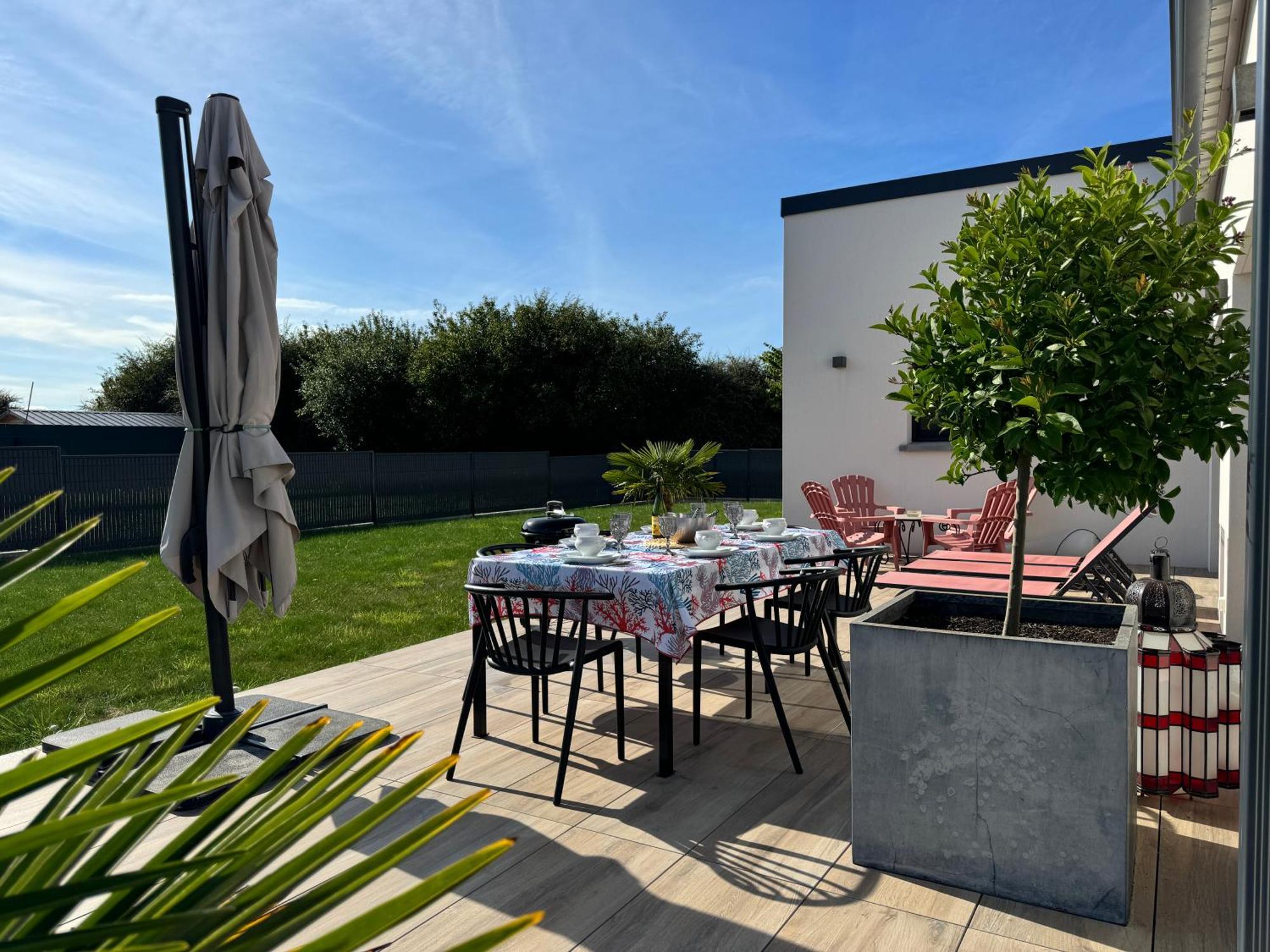 Maison neuve 4 étoiles plain-pied proche de la mer Plurien Extérieur photo